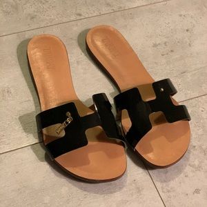 Black Sandals